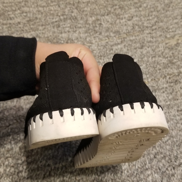 Ilse Jacobsen Hornbak Tulip Slip on Sneaker Perforate Black Size 41 - Picture 15 of 16